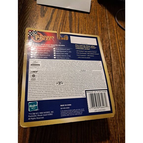 Vintage 1998 Winner’s Circle Jeff Gordon #24 Nascar 1:43 Scale Die-Cast Race Car - Picture 2 of 2